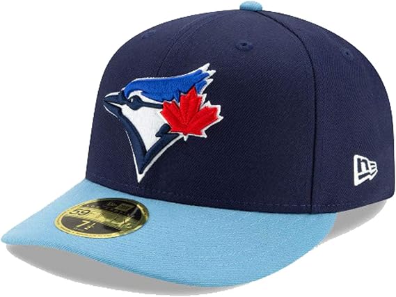 New Era Men's Toronto Blue Jays Navy Alternate 4 Authentic Collection On-Field Low Profile 59FIFTY Fitted Hat
