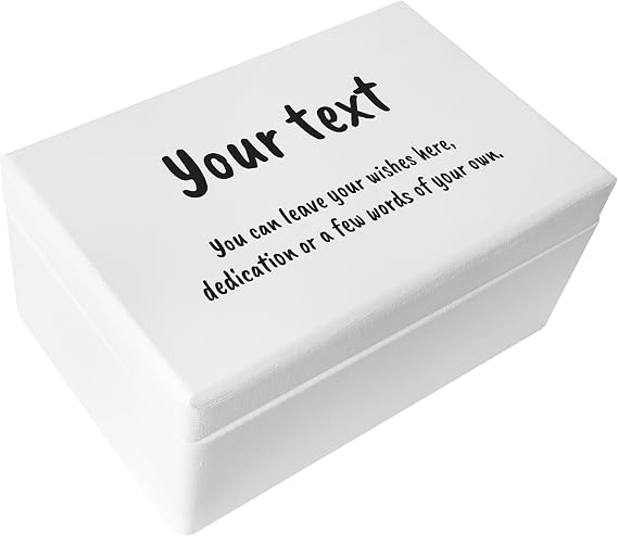Creative Deco White Personalised Any Text Gifts for Women