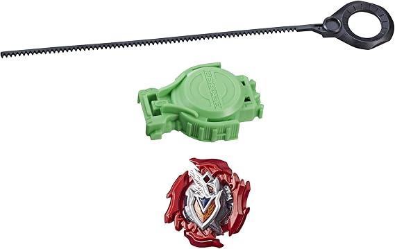 Beyblade Burst Turbo Slingshock Starter Pack Z Achilles A4 Top and Launcher, Multicolor
