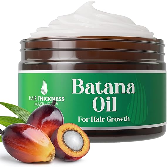 Hair Thickness Maximizer Raw Batana Oil Hair Mask for Women & Men. 4oz
