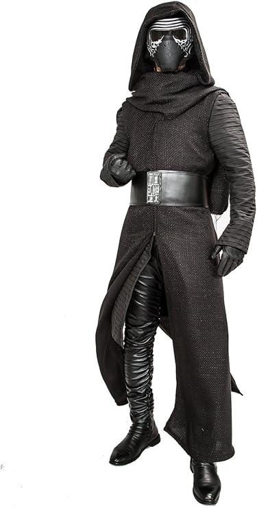 XCOSTUME Mens Deluxe Kylo Ren Costume Full Suit New Version V3 with Belt & Gloves 2024