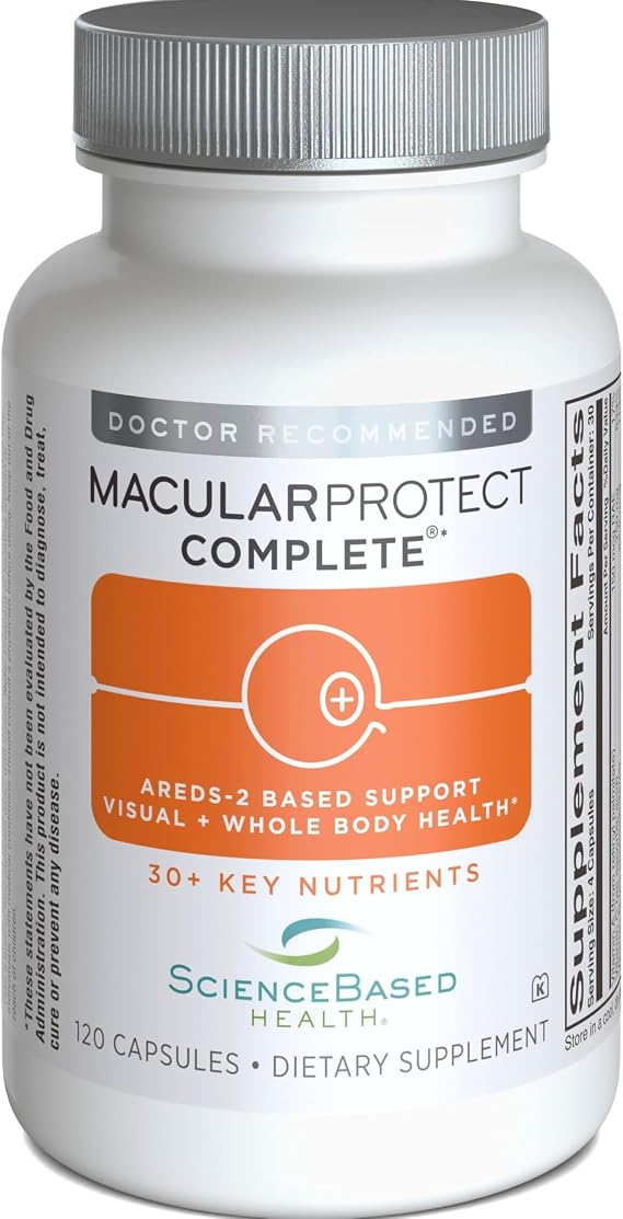 ScienceBased Health MacularProtect Complete AREDS 2 + Multivitamin, 120 Ct