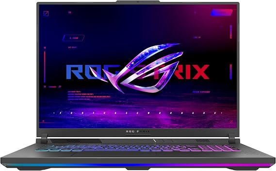 ASUS ROG Strix G18 (2025) Gaming Laptop, 18 ROG FHD+ 16:10 144Hz, NVIDIA GeForce RTXTM 5050, AMD RyzenTM 9 8940HX Mobile Processor, 16GB DDR5-5200Mhz, 1TB SSD, Wi-Fi 6E, Wind 11 Home