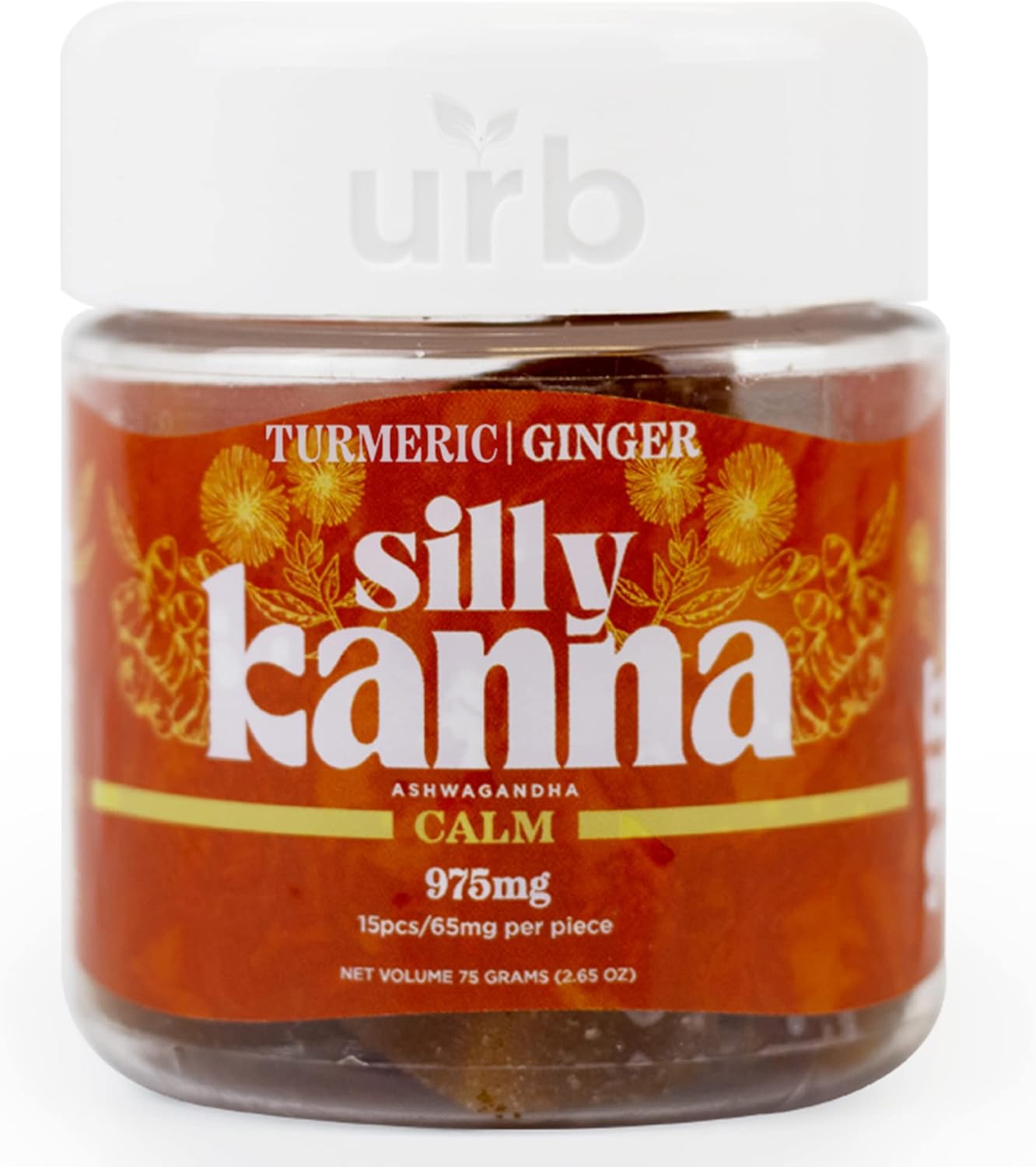 Silly Kanna Gummies | Kanna, Turmeric, Ginger, and Ashwagandha | VeganGluten Free | Natural Ingredients | Made in The USA | | Supports Joint, Muscle, Anti-Inflammatory, and Immune Health