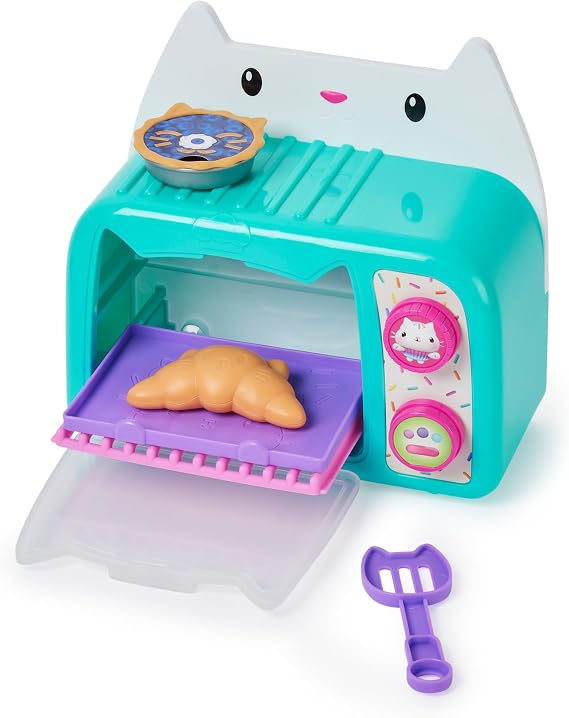 Gabby’s Dollhouse, Bakey with Cakey Oven, Kitchen Toy with Lights and Sounds, Toy Kitchen Accessories and Play Food, Kids’ Toys for Ages 3 and up