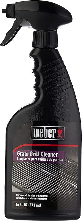 Weber Outdoor Grill Spray Cleaner & Degreaser, 16 oz, Grill Cleaner