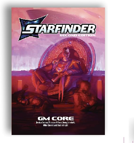 Starfinder GM Core Hardcover - Complete Game Master Guide for Second Edition Tabletop RPG with Starship Combat