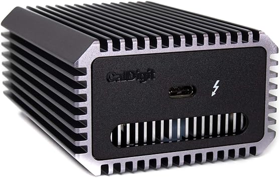 CalDigit Connect 10G - Thunderbolt Type-C to 10Gb PCIe Ethernet Adapter for Mac and PC, Bus Powered, Compatible with Thunderbolt 3, 4 & 5, USB4