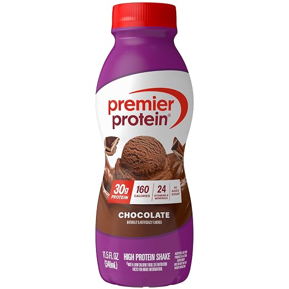 Premier Protein 30g High Protein Shake, Chocolate, 1 Pack