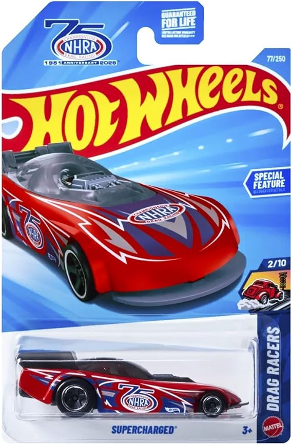 Hot Wheels Tekli Arabalar SUPERCHARGED JJJ41 (KISA KART)
