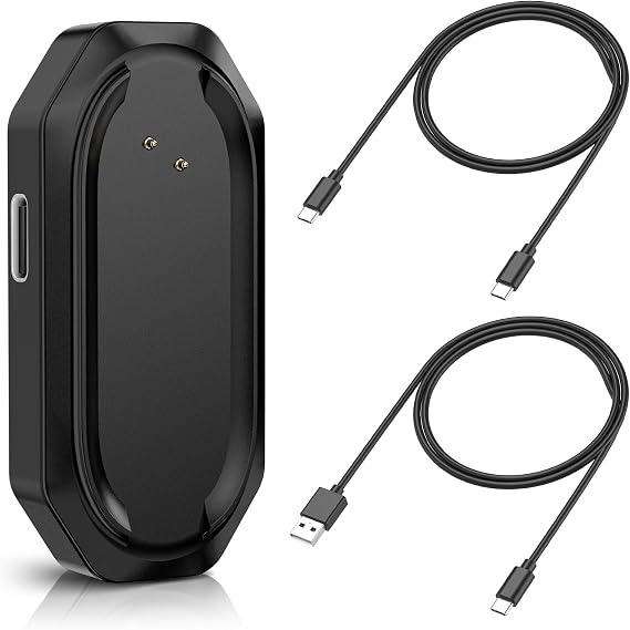 Charging Dock for Insta360 Go 3/Go 3S Replacement Charger | 2 Cables USB-A & USB-C