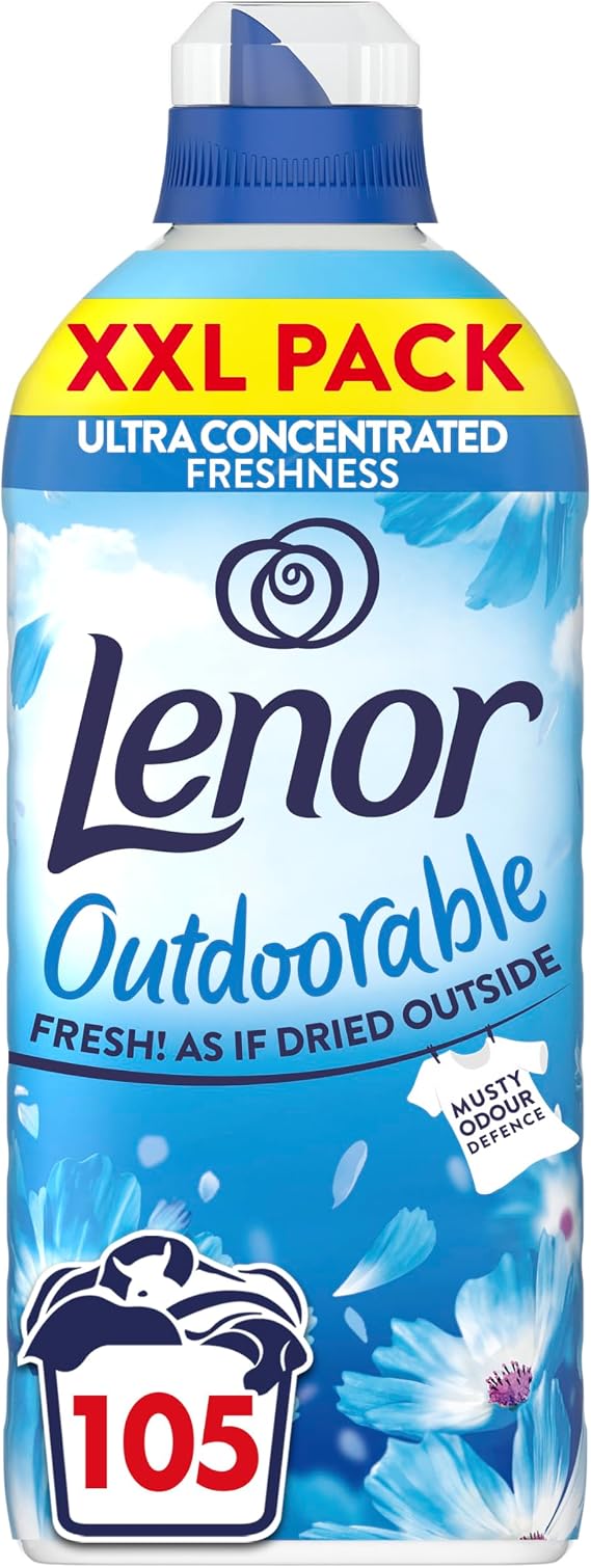 Lenor Outdoorable Fabric Conditioner 105 Washes, 1.47L, Spring Awakening - Ultra Concentrated Freshness