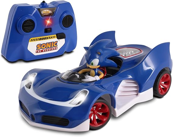 NKOK RC Sonic SSAS R2 Car with Lights, Blue (614)