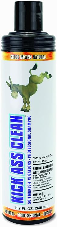 Kelco Kick Ass Clean Shampoo, 11.7 fl. oz.
