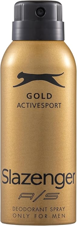 Slazenger Active Sport Gold Deo 150 ml - Erkek Deodorantı X 3 Adet