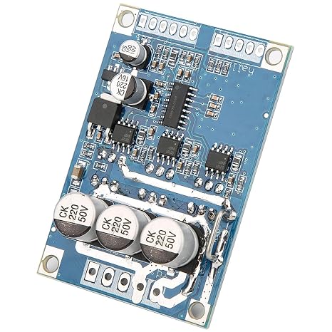 DC 12V-36V 15A 500W Brushless Motor Controller, DC Motor Speed Controller, Hall BLDC Control Board, Brushless Motor Regulator, Durable and Stable Performance
