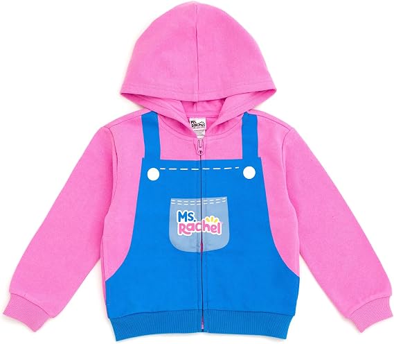 Ms. Rachel Fleece Zip-Up Hoodie Infant to Toddler