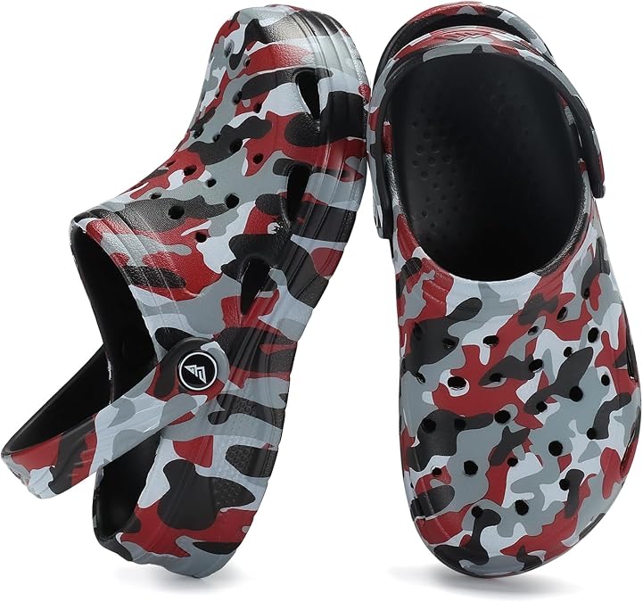 Boy Girls Comfortable Garden Clogs | Slip-On Mules Slides Sandals Beach Slipper for Little/Big Kid