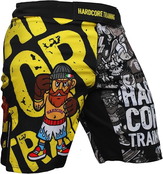 Hardcore Training Fight Shorts Men MMA BJJ Boxing