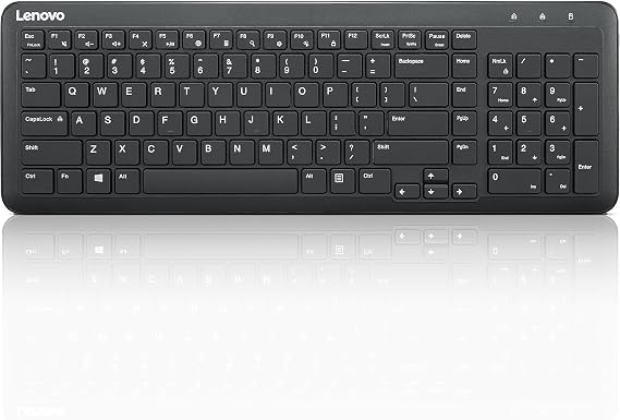 Lenovo 300 Wireless Keyboard, Black