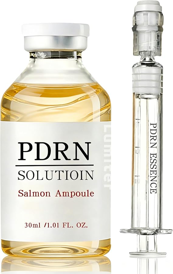Salmon DNA PDRN Serum Ampoule, Salmon DNA Microneedling Serums, 30ml | Anti Aging Serum for Face Rejuvenation, Hydration, Youthful Glow for Glass Skin, Deep Repair & Renew Skin