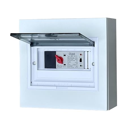 100amp Automatic Generator Transfer Switch 2P 3-Wire 120/240V Automatic/Manual Generator Transfer Switch Ensures Stable Power Transmission, Easy to Use