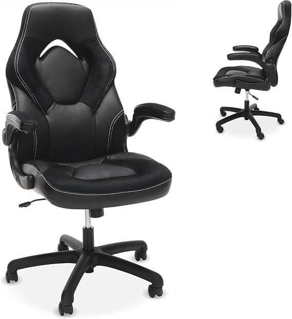 RESPAWN 3085 Gaming Chair, Ergonomic Office Chair, Headrest, Flip-Up Arms