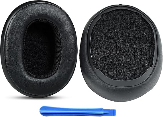Skullcandy Replacement Ear Pads Cushion for Crusher Wireless, Evo, ANC and Hesh 3, EVO, ANC Headphones - Black Headset Ear Cups Cover Repair Parts