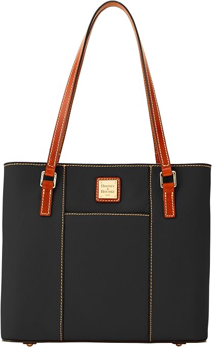 Dooney & Bourke Women's Lexington Tote in Pebble Grain Leather, Handbag with Long Leather Shoulder Straps