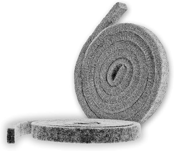 Exact Replacement WE09X20441 for GE Dryer Drum Felt Seal WE09X27634 (2 Pcs) | Dryer Lower Drum Felt Seal Compatible With General Electric Whirlpool Kenmore 3290413 WE9M15, WE9M30, AP6889049, PS12722961