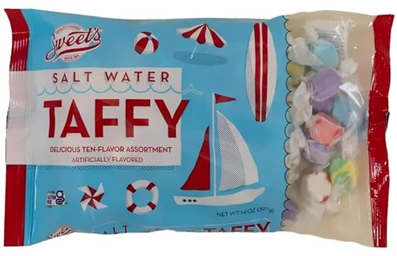 Sweet Candy Company Salt Water Taffy Individually Wrapped - 14 Oz Bag