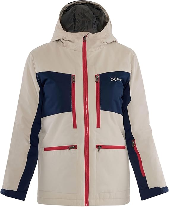 Arctix Kids' Insulated Quilted Lining Multi-zipper Cold Weather Performance Jacket