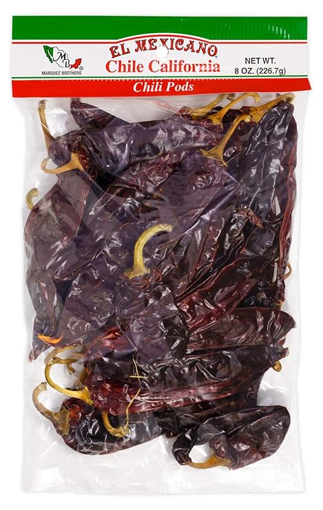 El Mexicano Chili Pods 8 oz (California) (Pack 1)