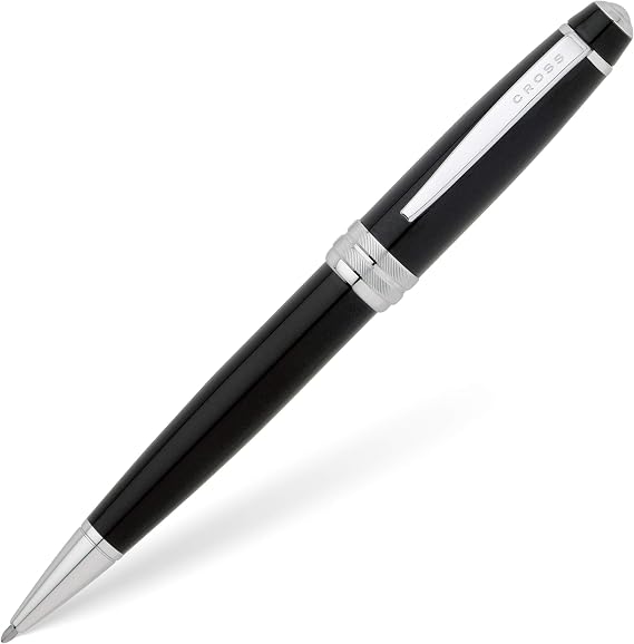 A. T. Cross Company Executive Styled Ballpoint Pen, Bailey Black (CROAT0452S7)
