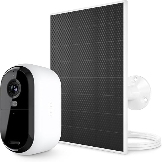 Arlo 2nd Generation Essential Security Camera 2K + Solar Panel