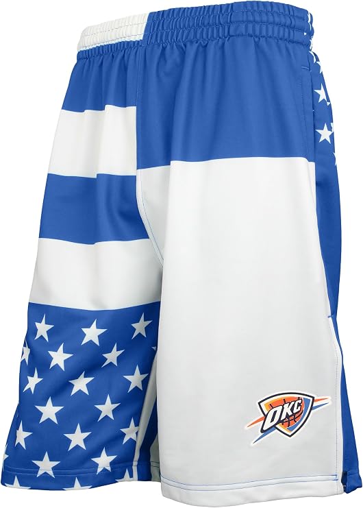 NBA Oklahoma City Thunder Men's Flag Team Shorts