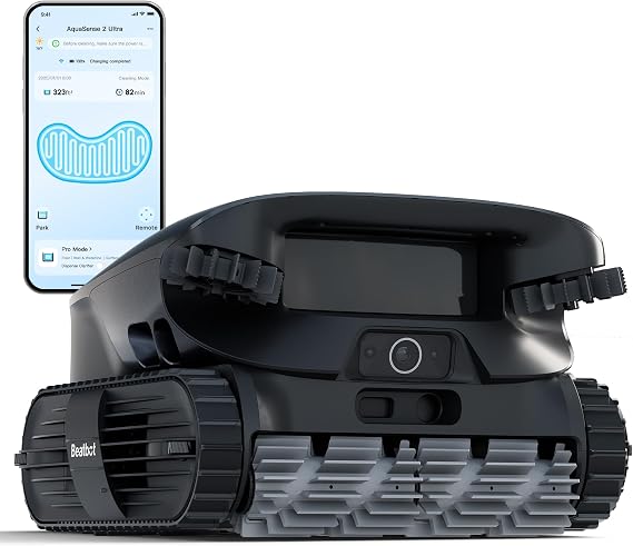 Beatbot Charging Dock Station for AquaSense Pro & AquaSense Robotic Pool Cleaners Cordless & Ergonomic Design, Quick Charging, Convenient Storage, Black, RCDS01-NAG1