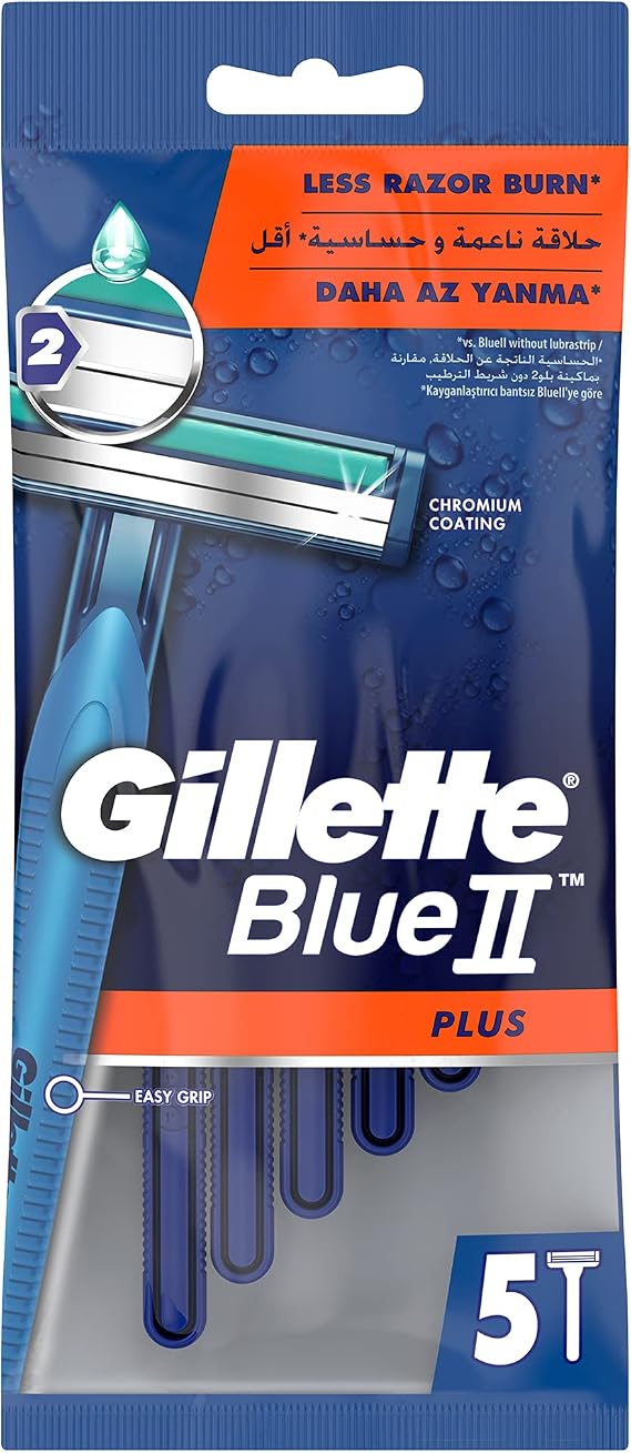 Gillette Blue2 Plus Kullan At Tıraş Bıçağı 5 Adet