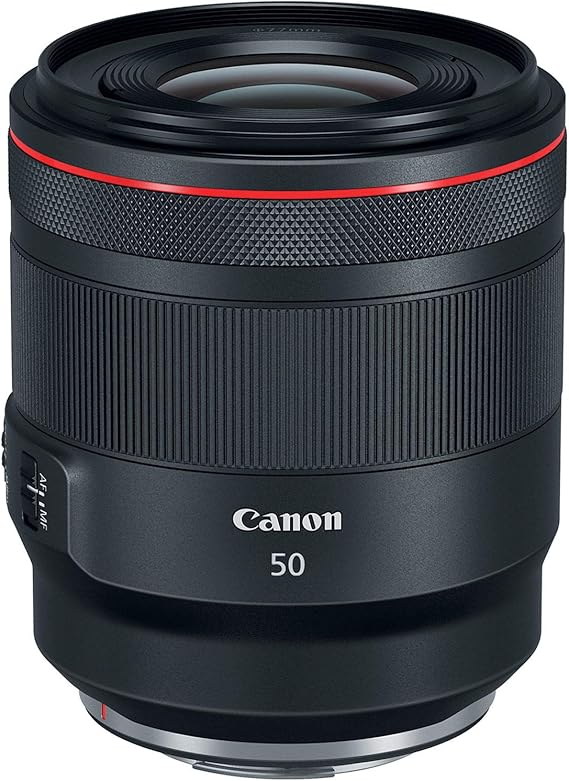 Canon RF50mm F 1.2L USM Standard Lens, Black