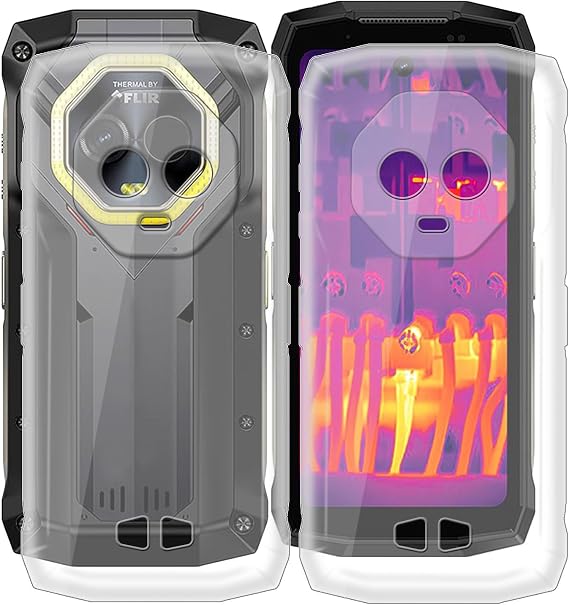Phone Case for Ulefone Armor Mini 20 Pro (4.70"), Shockproof Bumper Soft Shell for Ulefone Armor Mini 20 Pro, Transparent Anti-Scratch Back Cover [Ultra Slim X Anti-Yellow] - [2 Pieces]