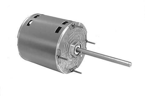 Fasco D913 5.6" Frame Open Ventilated Permanent Split Capacitor Condenser Fan Motor with Ball Bearing, 1/4HP, 1075rpm, 460V, 60Hz, 1.1 amps