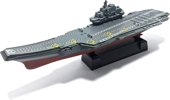 4D 1:700 Scale Aircraft Carrier Liaoning Battleship Chinese Navy No.08 Miniature Toy Figure Model Kit