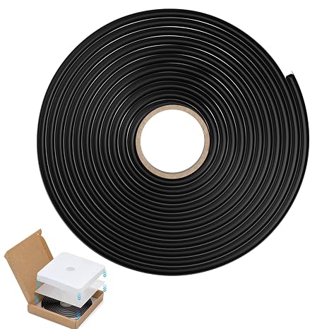 Butyl Sealant Tape 1PCS Butyl Rubber Tape for Installing Car Part, Windows, Doors and Windshield, Black, Waterproof