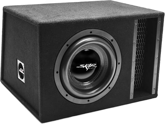 Skar Audio Single 10" 2000W Loaded EVL Series Vented Subwoofer Enclosure | EVL-1X10D2