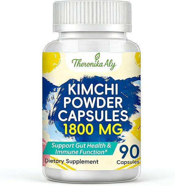 Kimchi Probiotic, 10 Billion CFU, 90 Vegan Capsules