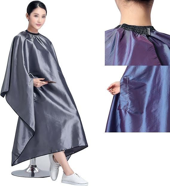 XDONEF Hair Cutting Cape Salon Capes for Clients with Hand Holes Waterproof Capes for Hair Stylist Hair Cut Dye Cape