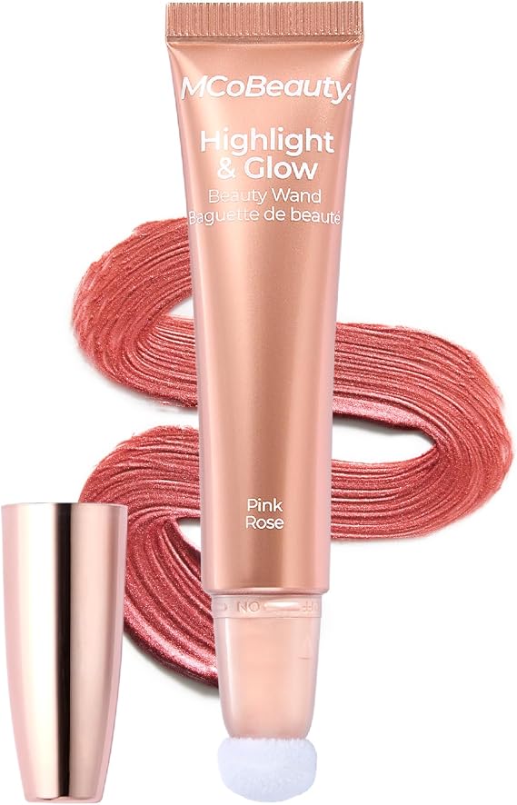 MCoBeauty Highlight & Glow Beauty Wand Liquid Highlighter - Radiant Pink