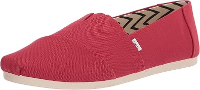 TOMS Men's Alpargata Espadrille Loafer Flat, Red, 9