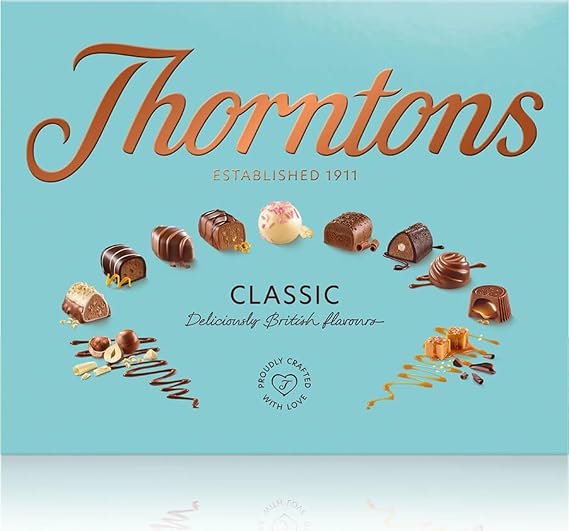 iFuntecky Chocolate Continental Gift Set, Assorted White, Milk and Dark Chocolates, 449 g