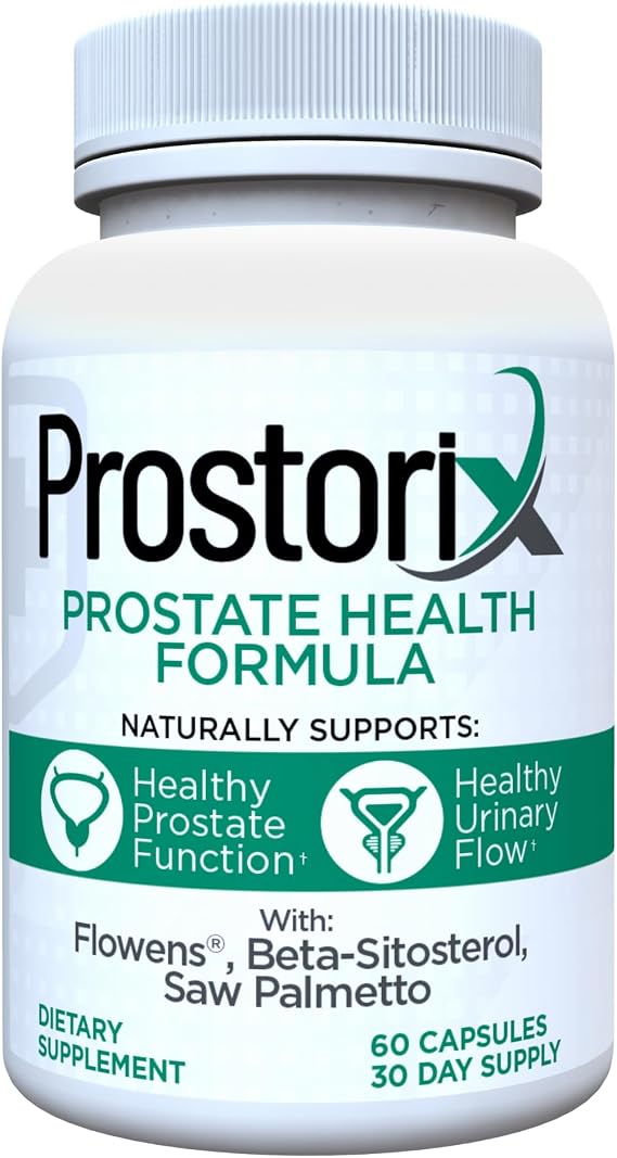 Prostate Supplement for Men- Natural Prostate Formula Helps Reduce Frequent Urination & Promote Overall Prostate Health Saw Palmetto, Beta-Sitosterol, Flowens Cranberry Powder & More